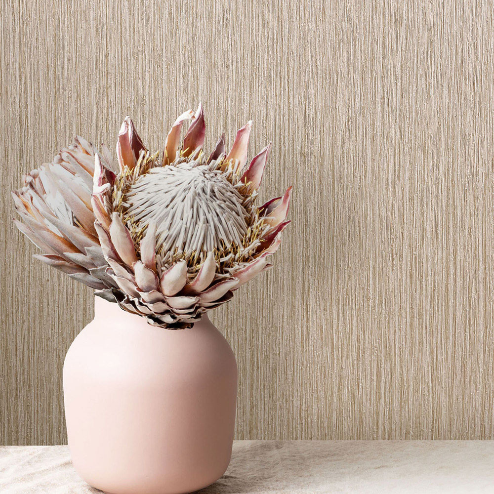 Rasch Angelica Silk Caramel Wallpaper Image 3