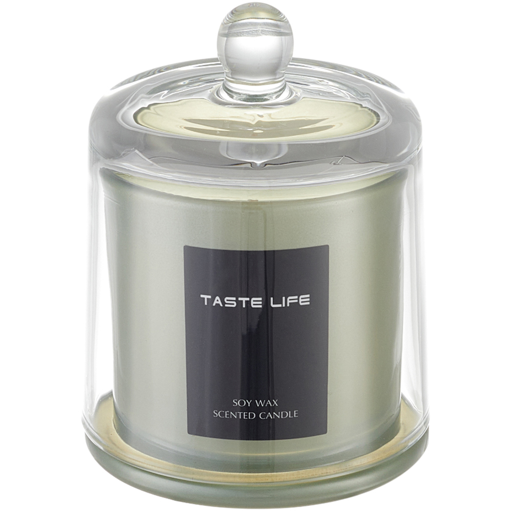 Living and Home Basil and Citrus Soy Wax Scented Candle Image 2