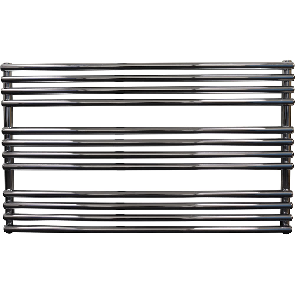 Towelrads Iridio 805BTU Horizontal Chrome Towel Radiator 1000 x 600mm 236W Image 1
