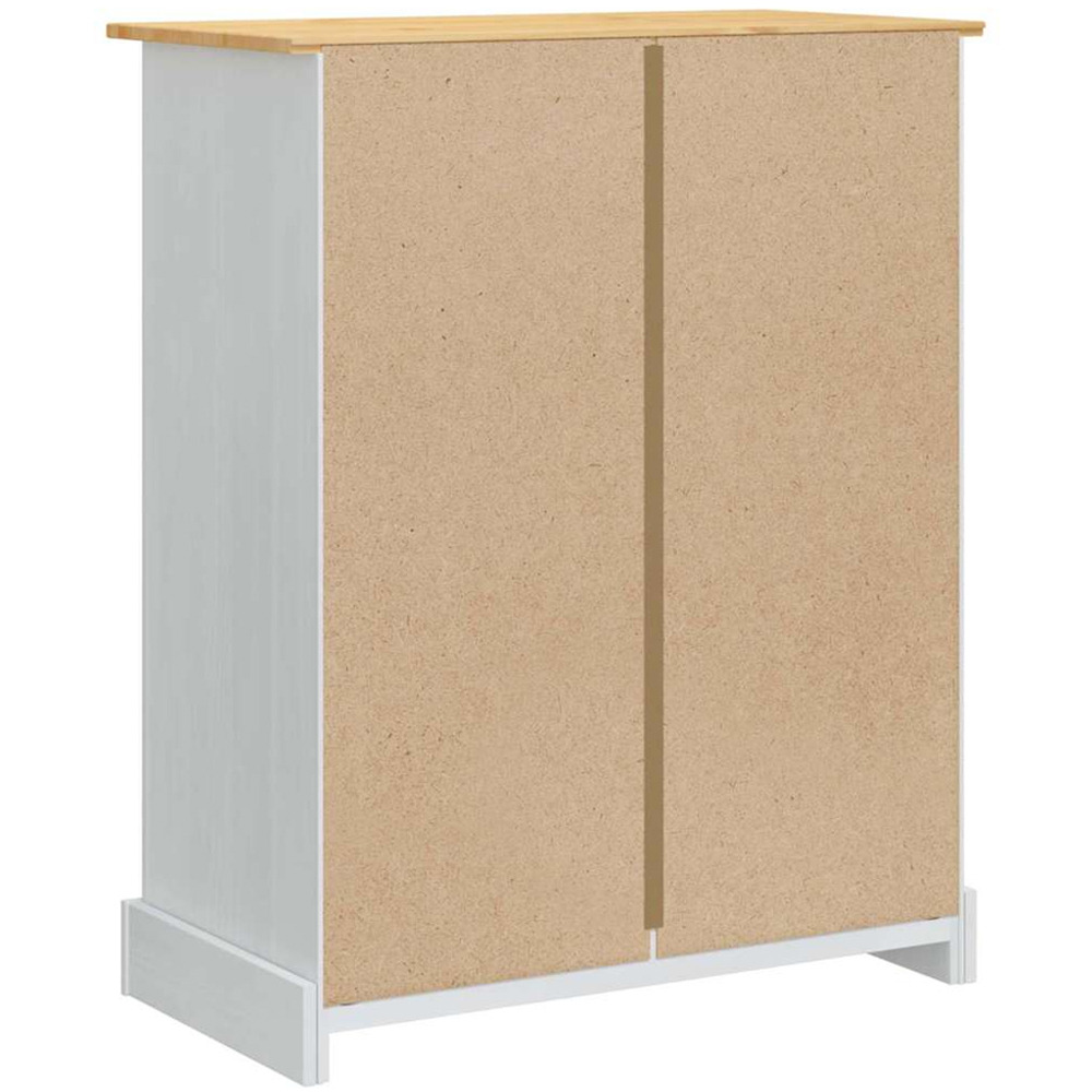 vidaXL 4 Drawer White Chest of Drawers Image 6