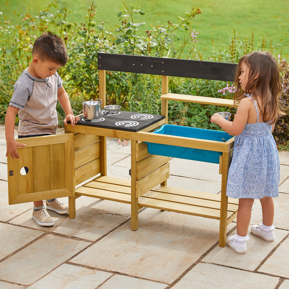 TP Junior Chef Wooden Mud Kitchen Image 8