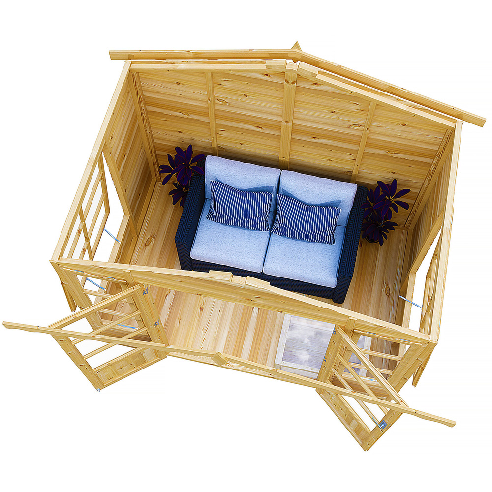 Shire Woburn 9 x 6ft Shiplap Garden Shed Image 3