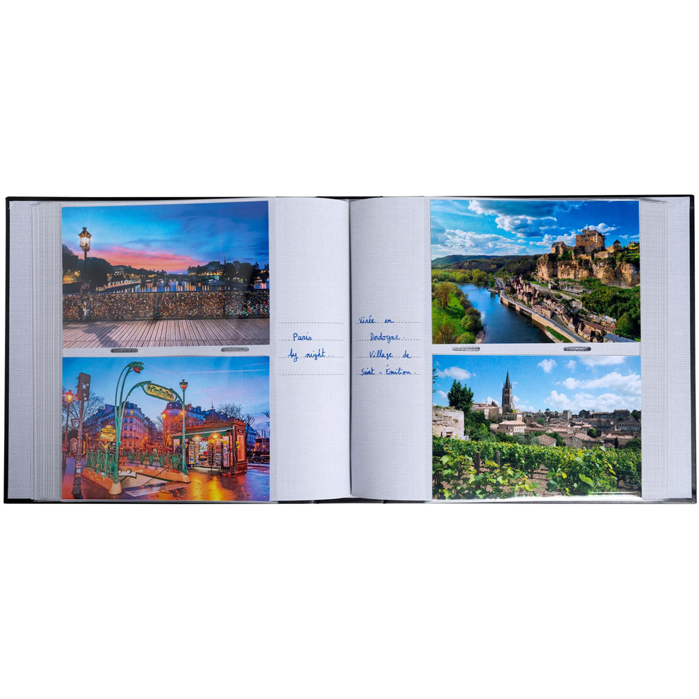 Exacompta Rainbow Black Photo Album 200 Photos 6 Pack Image 5