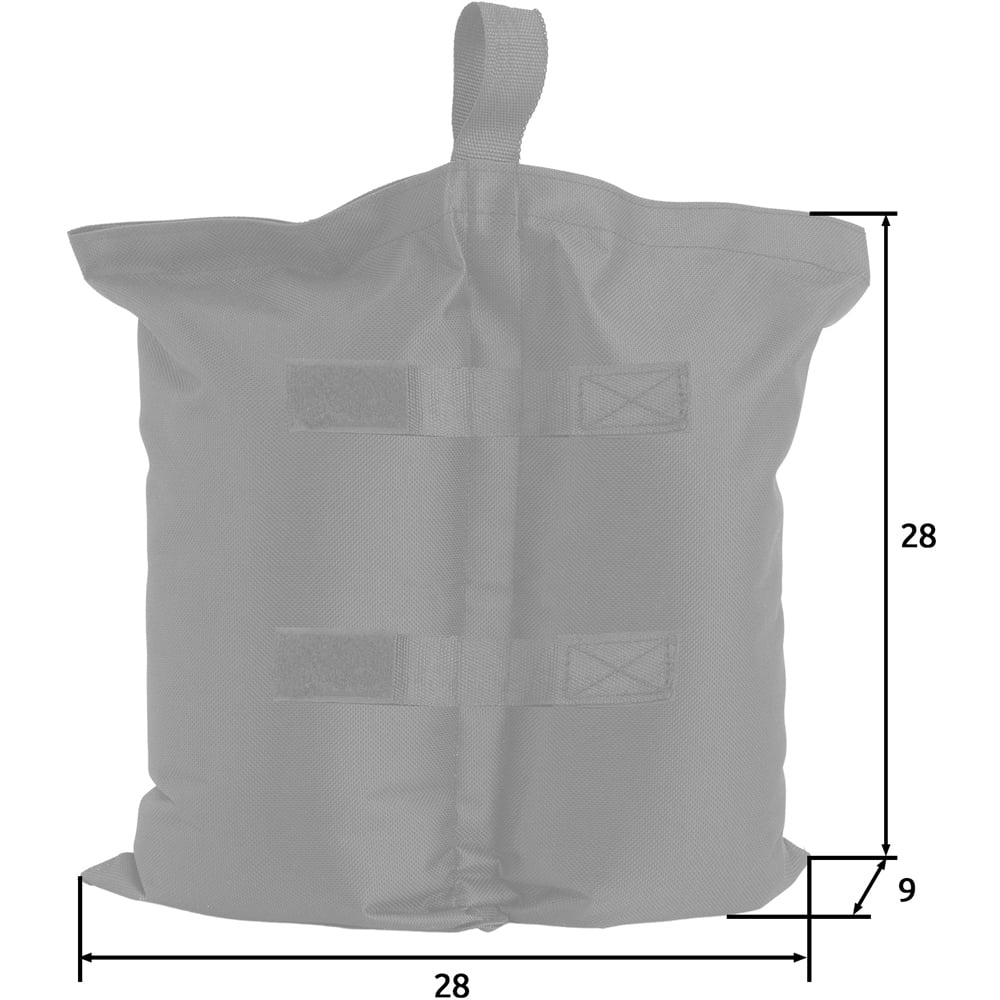 tectake Saborra Gazebo Weight Bags 4 Pack Image 9