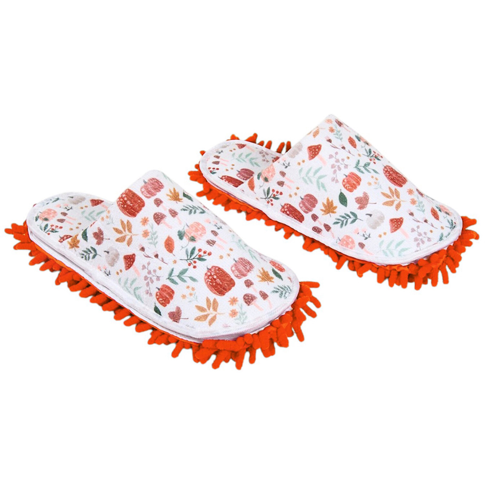 Autumn Chenille Cleaning Slippers Image 3