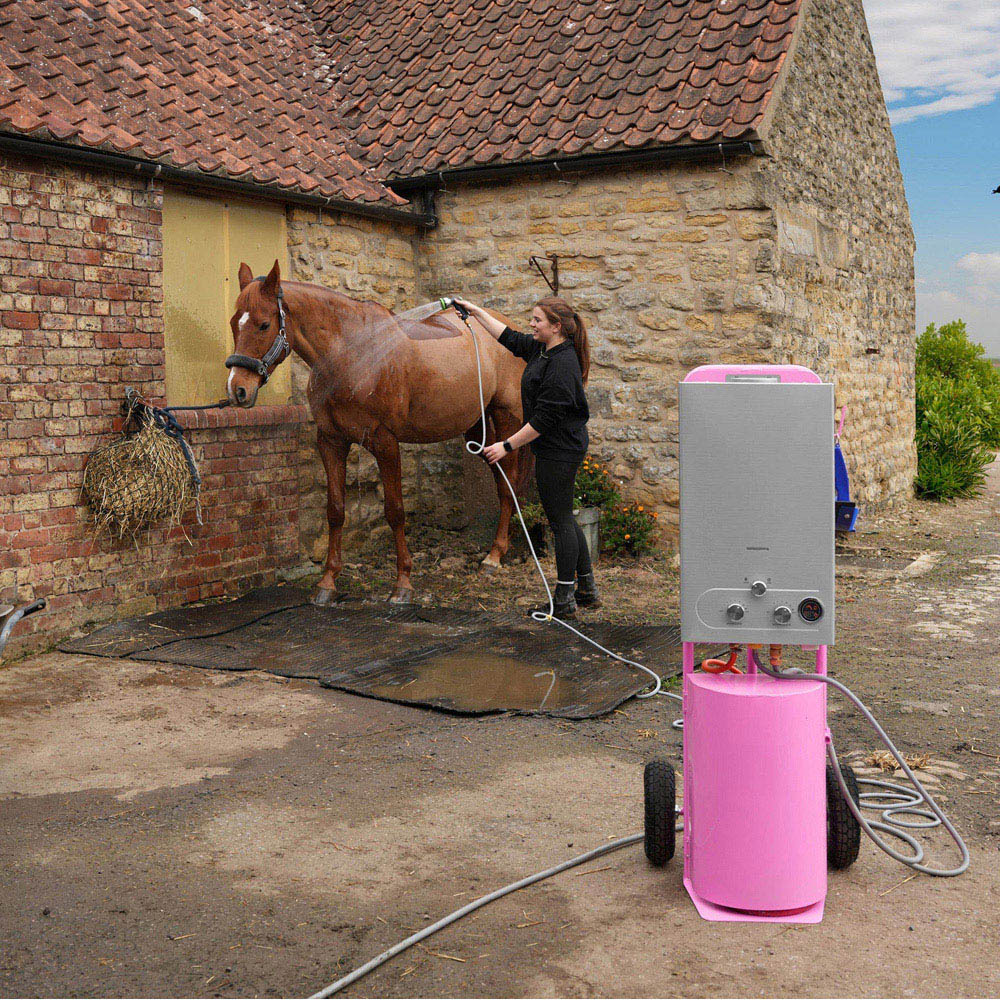 Monstershop Deluxe Pink Portable Horse Shower Image 2