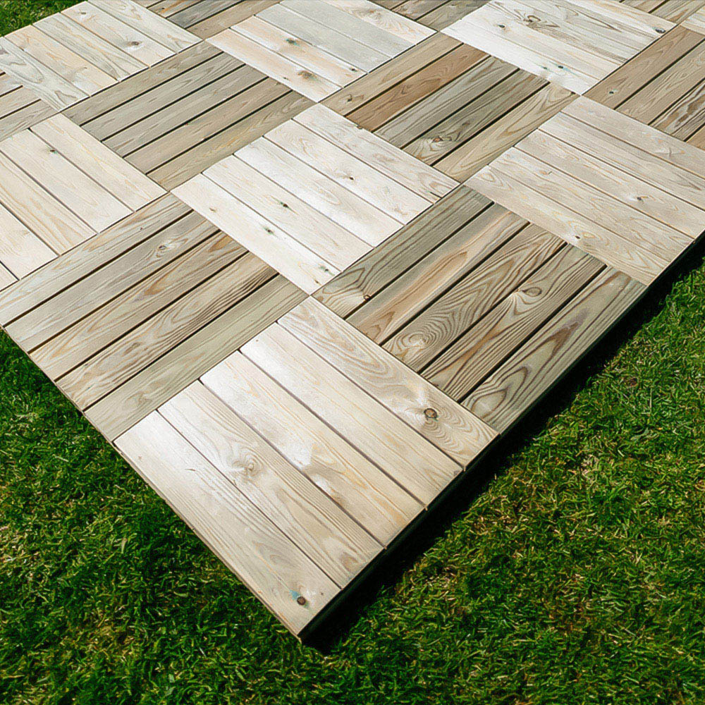The Garden Village 45 Piece Decking Kit 9m Image 7