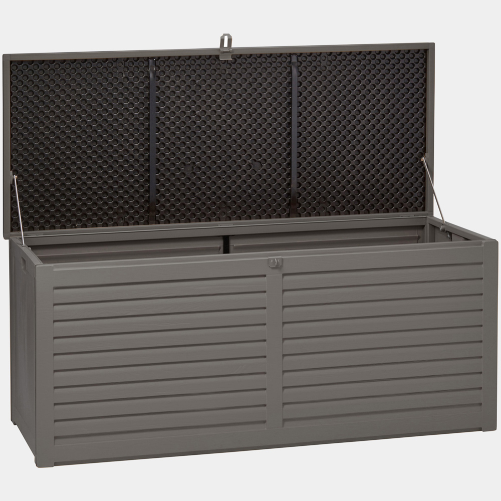 Garden Gear 490L Lockable Garden Storage Box with Sit on Lid Image 3