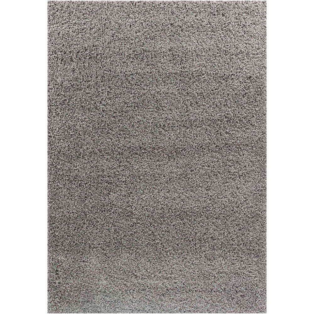 Desire Rugs Oxford Grey Plain Shaggy Rug 200 x 290cm Image 1