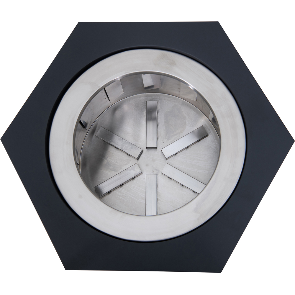 Sunjoy Lawrence Smokeless Wood Burning Fire Pit with Poker Image 3