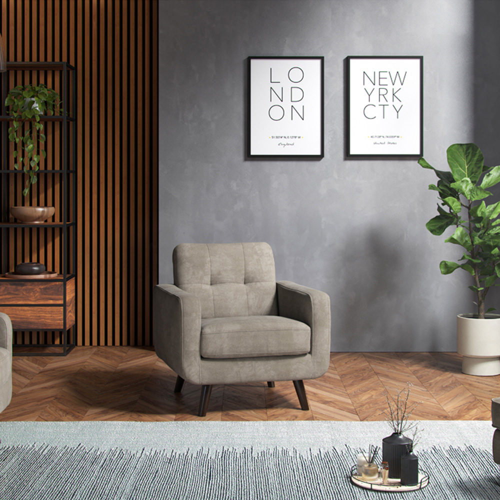 Julien Enjoy Antelope Beige Armchair Image 5