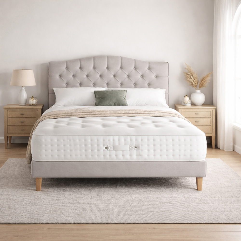 Aspire Regency Small Double Medium Firm Cashmere Wool Pocket Spring Hybrid Mattress Image 4