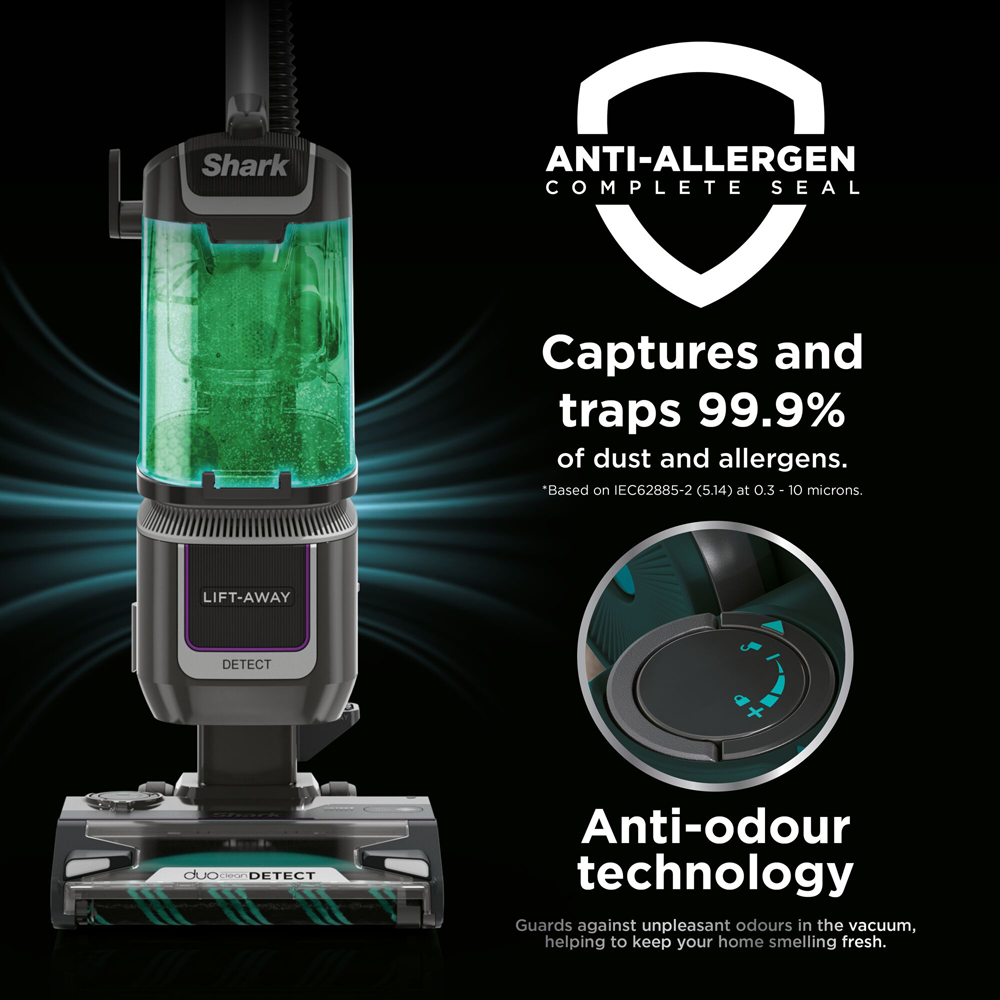 Shark Detect LA450UKT Graphite Grey Pet Pro Corded Upright Vacuum Image 8