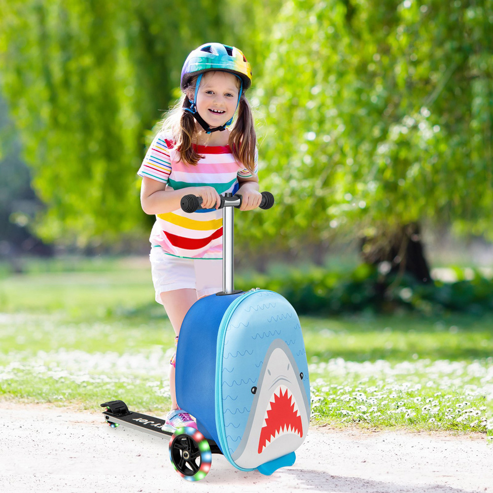 Children's suitcase with scooter 2025