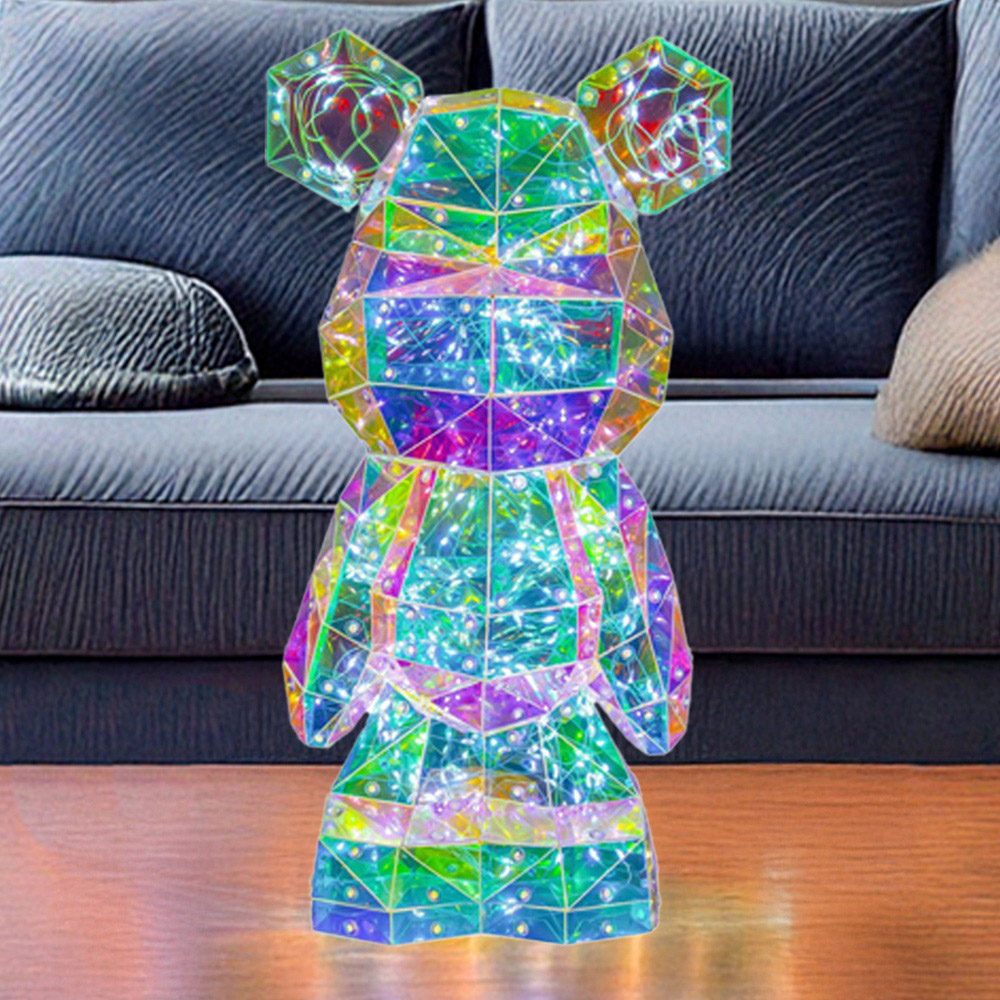 Crystal Effect Bear - Clear Image 1