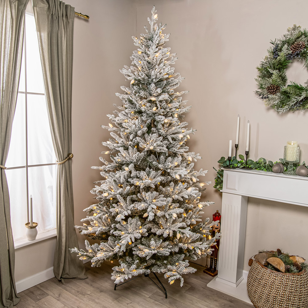 The Christmas Centre Pre-Lit Highgrove Artificial Xmas Tree 6.5ft Image 2