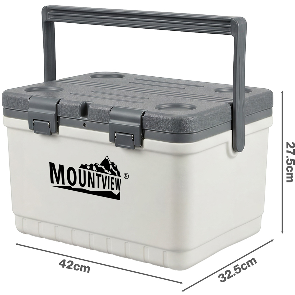 Mountview White Portable Large Cool Box 22L Image 9