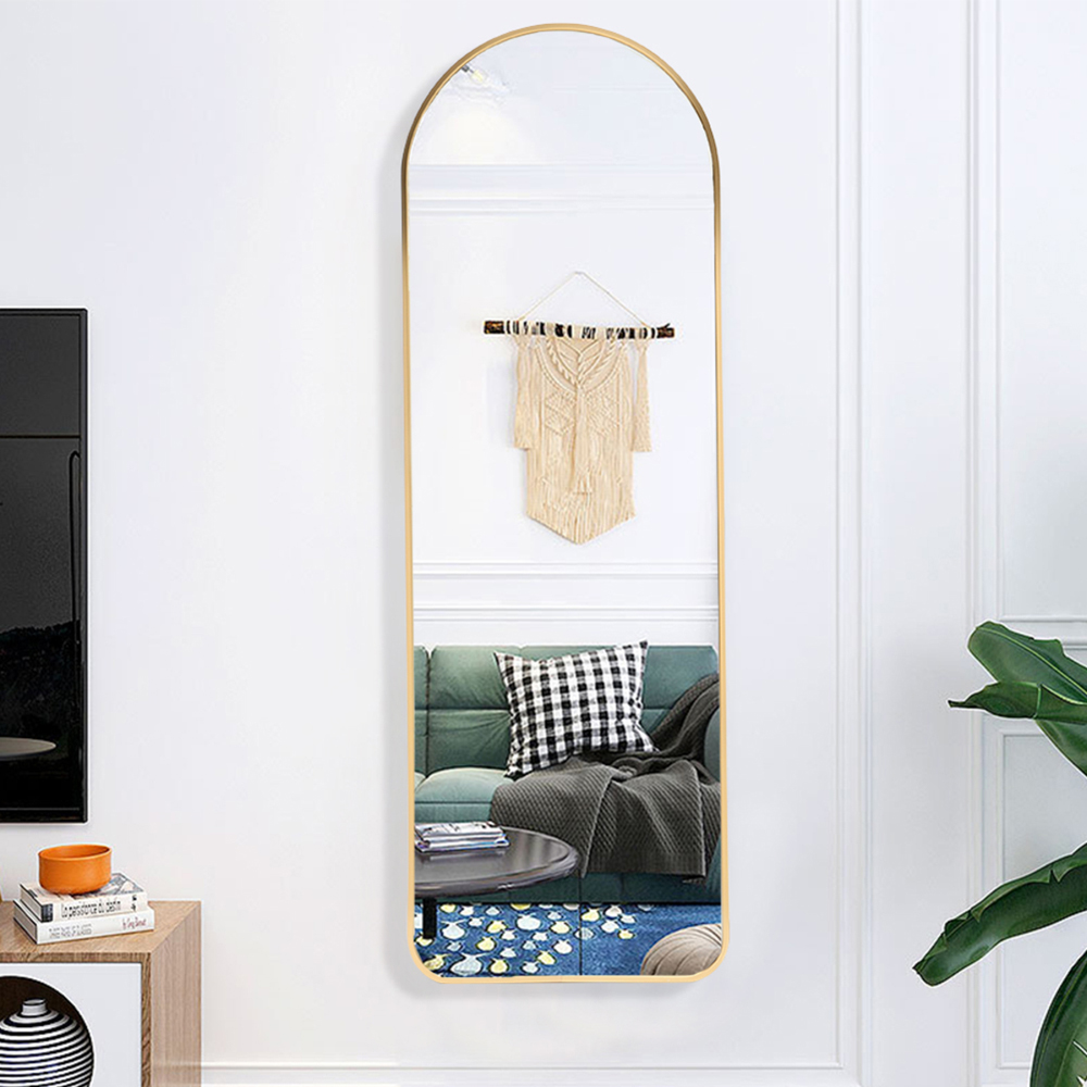 Living and Home Gold Arched Full Length Mirror 40 x 120cm Image 8