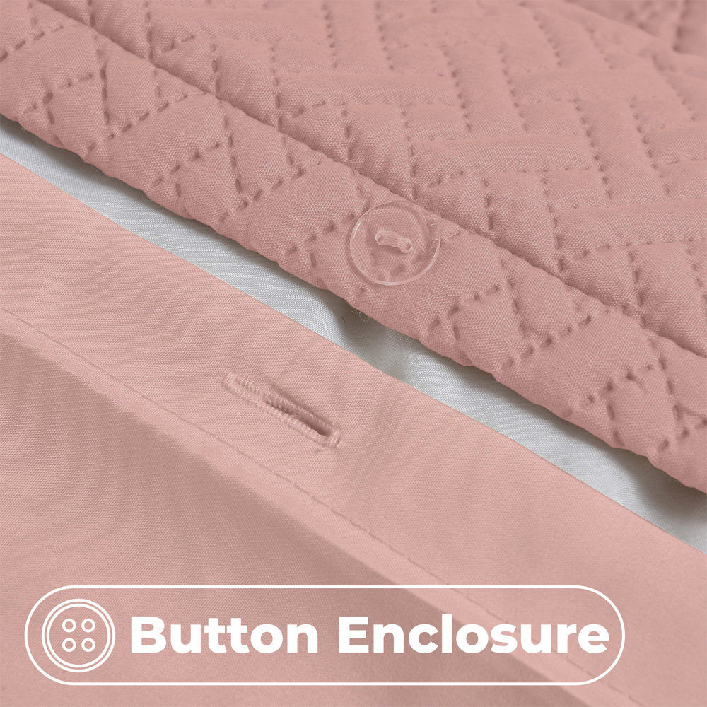 Velosso Single Pink Paloma Duvet Set Image 4