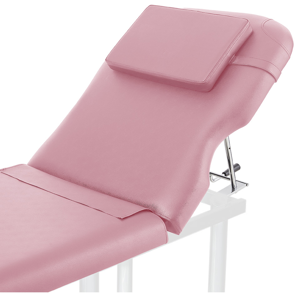 Living and Home Pink Adjustable Back Massage Bed with Storage Shelf Image 8