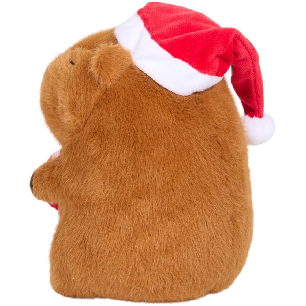 Capybara Christmas Plush Image 4