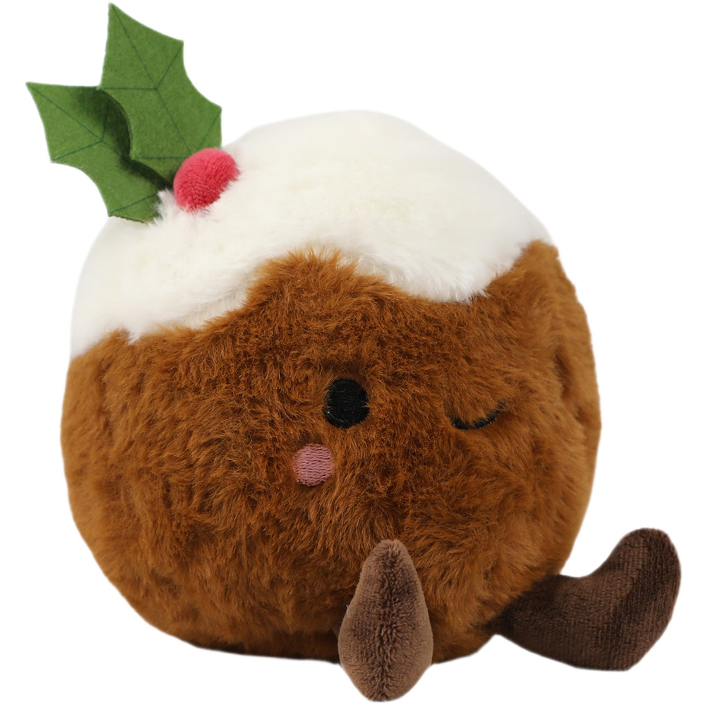 Xmas Pudding or Sprout Plush Toy Image 5