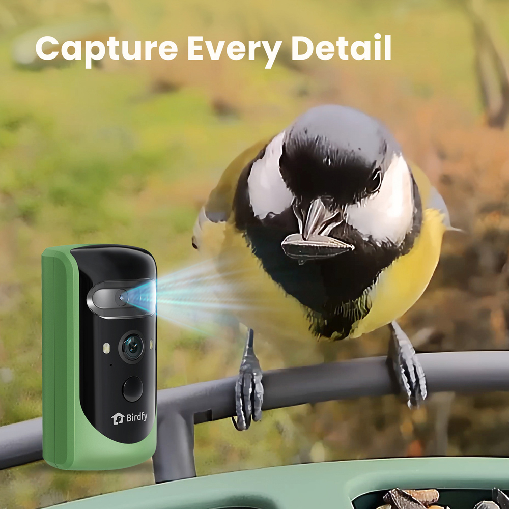 Birdfy 2 Pro Smart Solar Bird Feeder with AI Camera Image 3