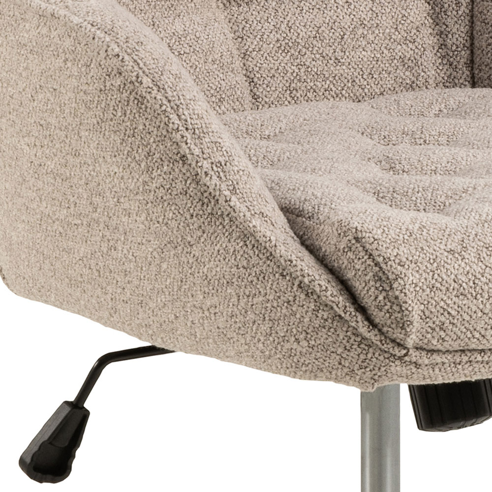 Florence Erik Monza Beige Gas Lift Desk Chair Image 8