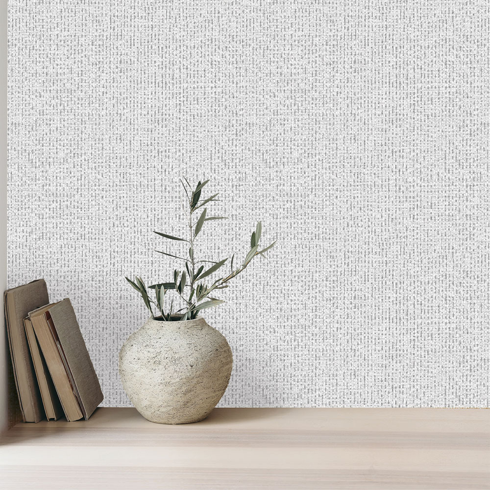 Belgravia Decor Zambaiti Parati Marrakech Abstract Texture Grey Wallpaper Image 2