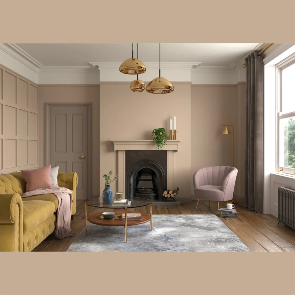 Dulux Heritage Walls and Ceilings Dark Stone Velvet Matt Emulsion Paint 5L Image 4