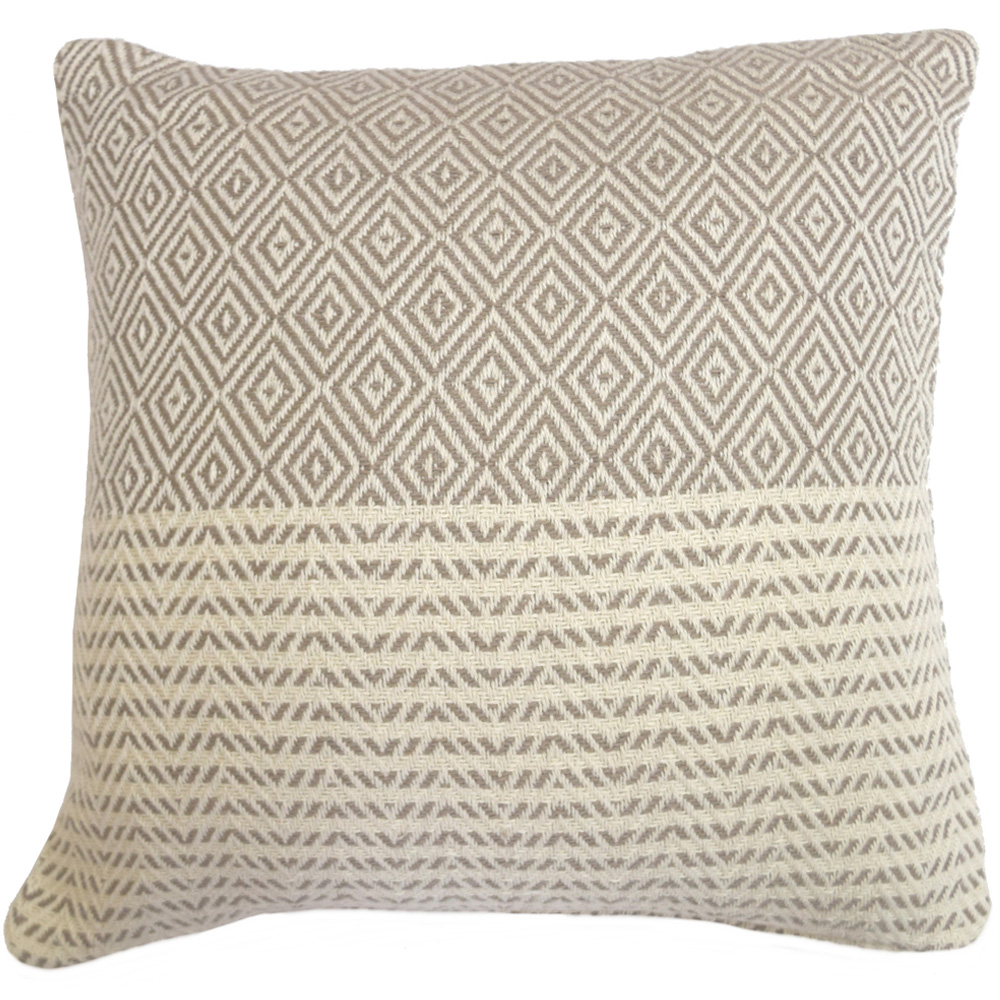 Rapport Home Rona Natural Cushion Cover 43 x 43cm Image 1