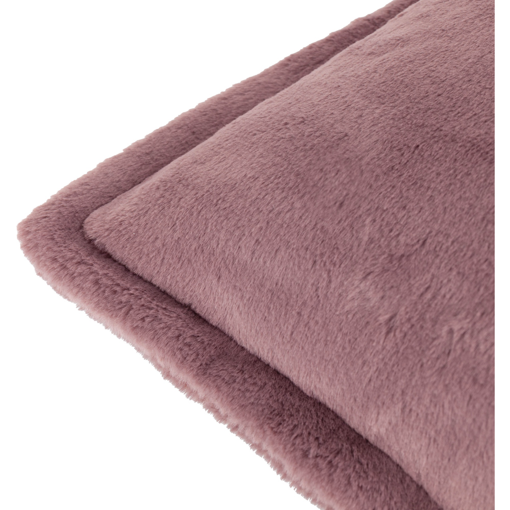 Furn Kallu Mulberry Faux Fur Cushion 55 x 55cm Image 5