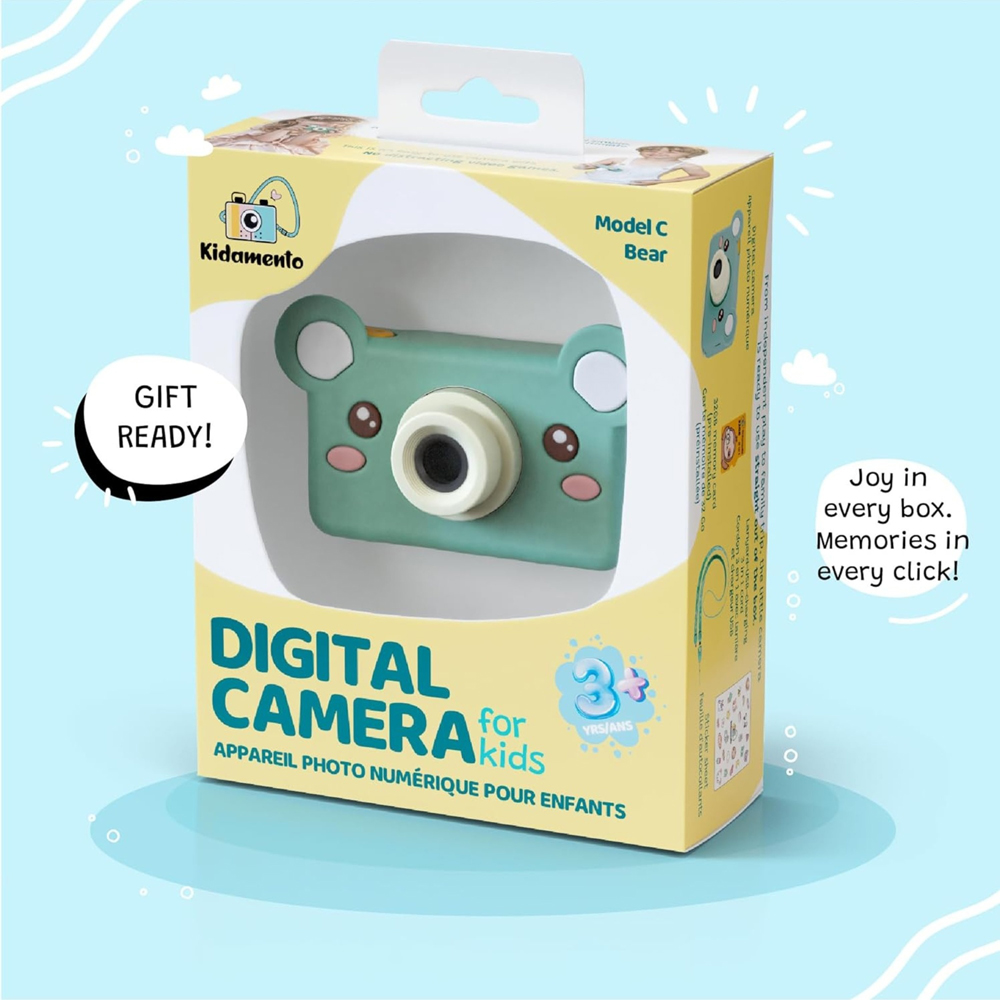 Kiimento Mikayo the Bear Kids Digital Camera and Video Camcorder Image 2