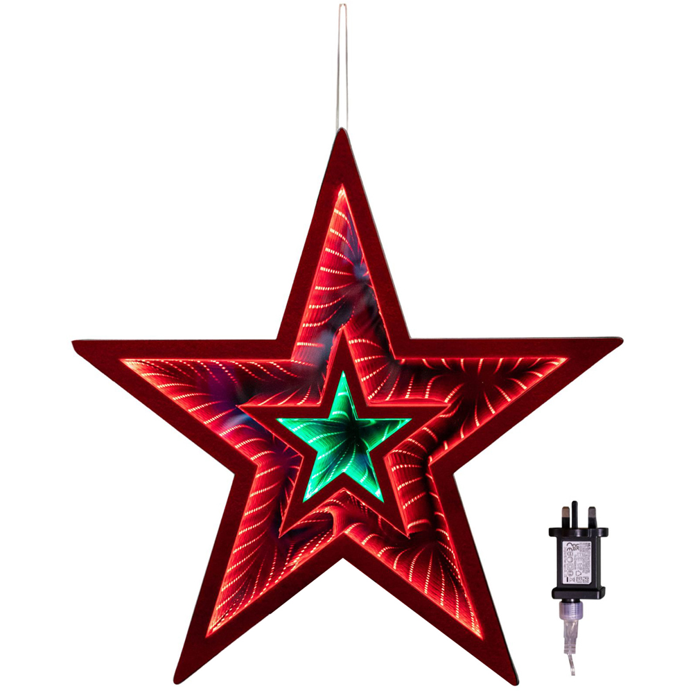 Samuel Alexander Light Up Star Infinity Christmas Decoration 47cm Image 2