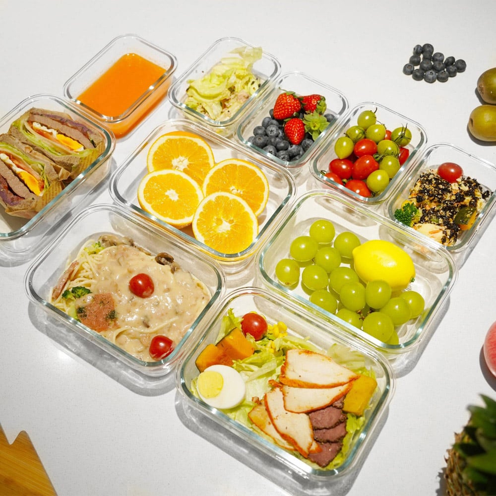 Alivio Food Storage Container with Lid 10 Pack Image 3