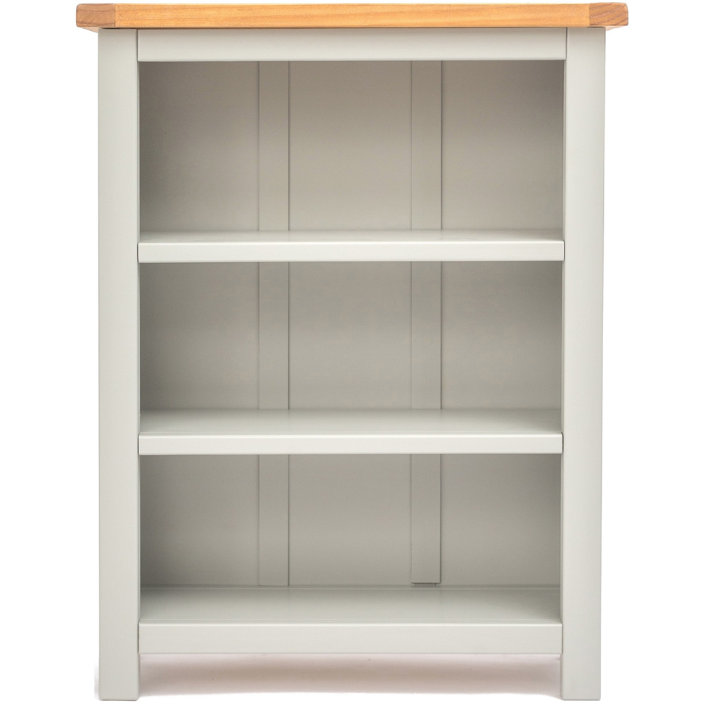 Argenta 3 Shelf Light Grey Bookcase Image 2