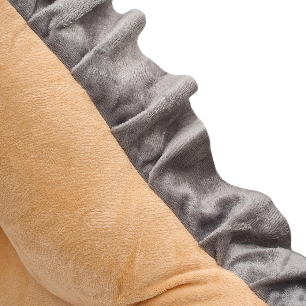 Living and Home Amber Camel Crown Headboard Pillow 90 x 50cm Image 4