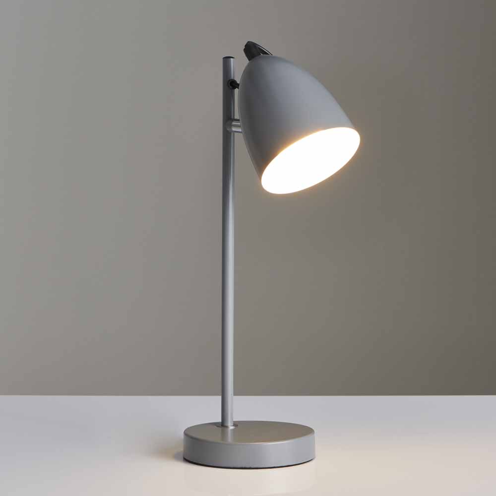 Wilko Grey Task Lamp Image 2