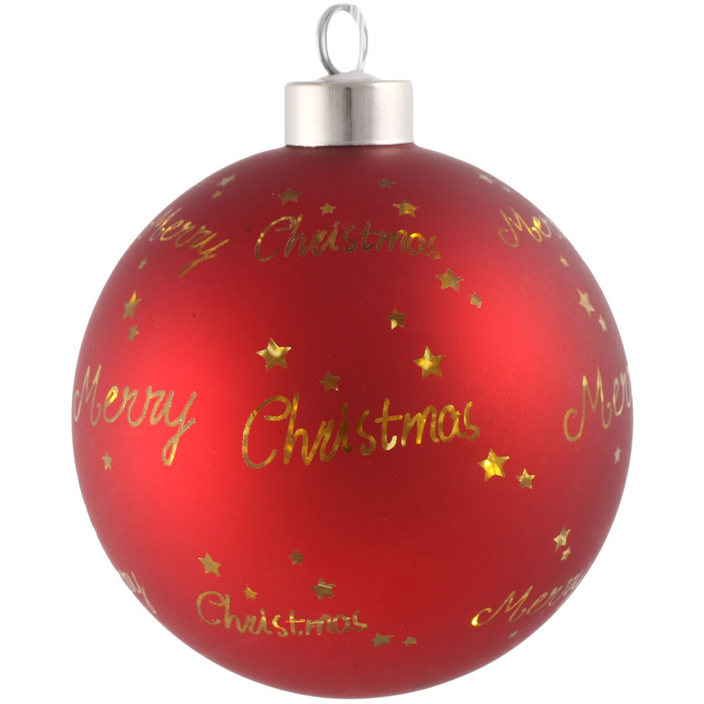 Merry Christmas LED Bauble Image