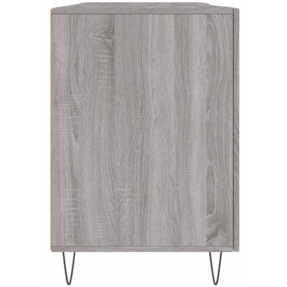 vidaXL 2 Door Computer Desk Grey Sonoma Image 7