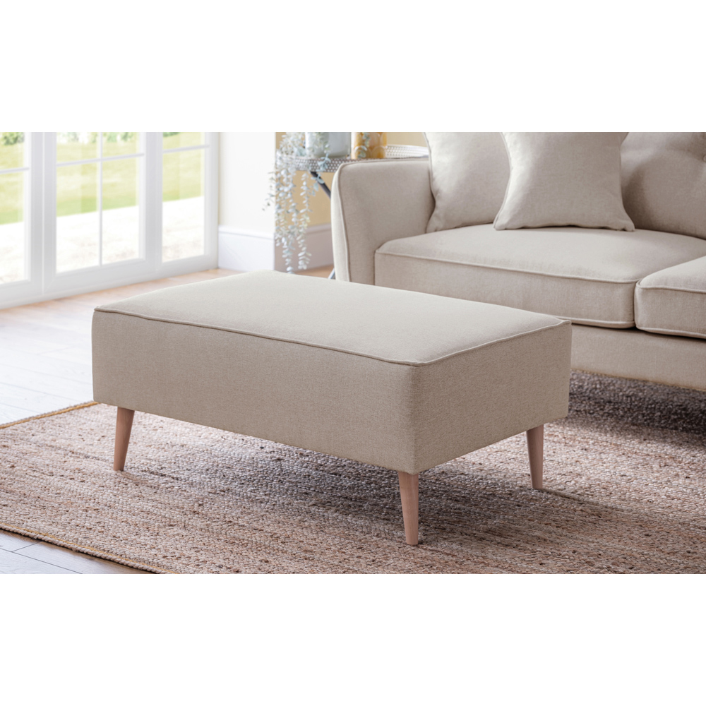 Opry Faro Beige Footstool Image 5