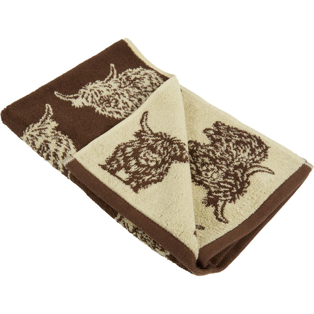 Highland Cow Towel Bath Towel Image 4