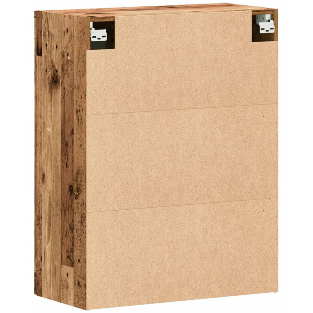 vidaXL 2 Door Brown Old Wood Wall Mounted Cabinet Image 6