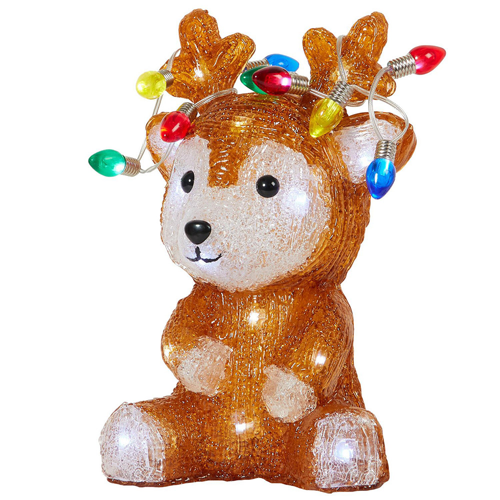 Acrylic Reindeer - Brown Image 5