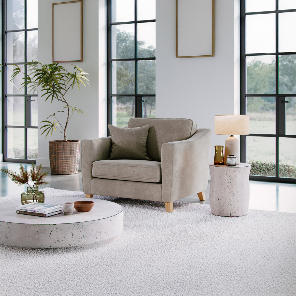 Marlon City Stone Snuggle Chair Image 3