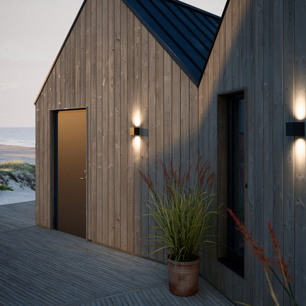 Nordlux Canto Kubi 2 Seaside Black Wall Light Image 2