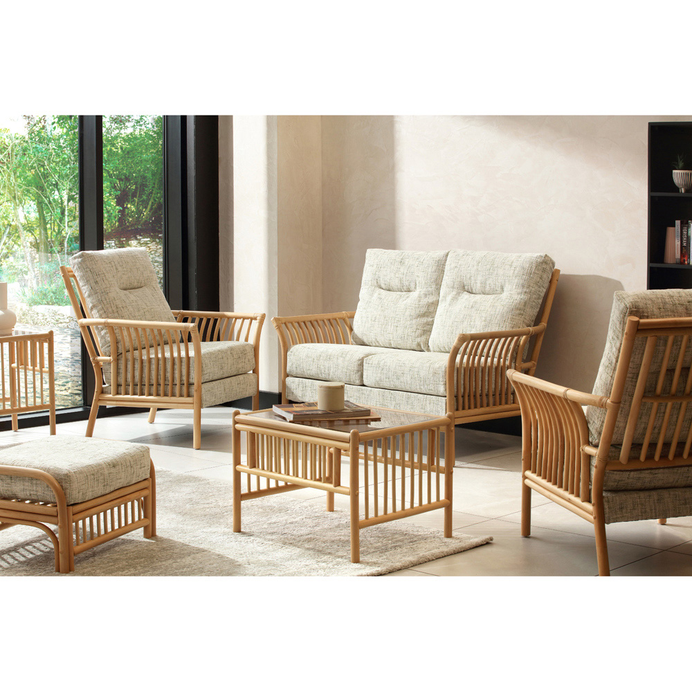 Desser Solo 4 Seater Natural Rattan Apple Crumble Sofa Set Image 7