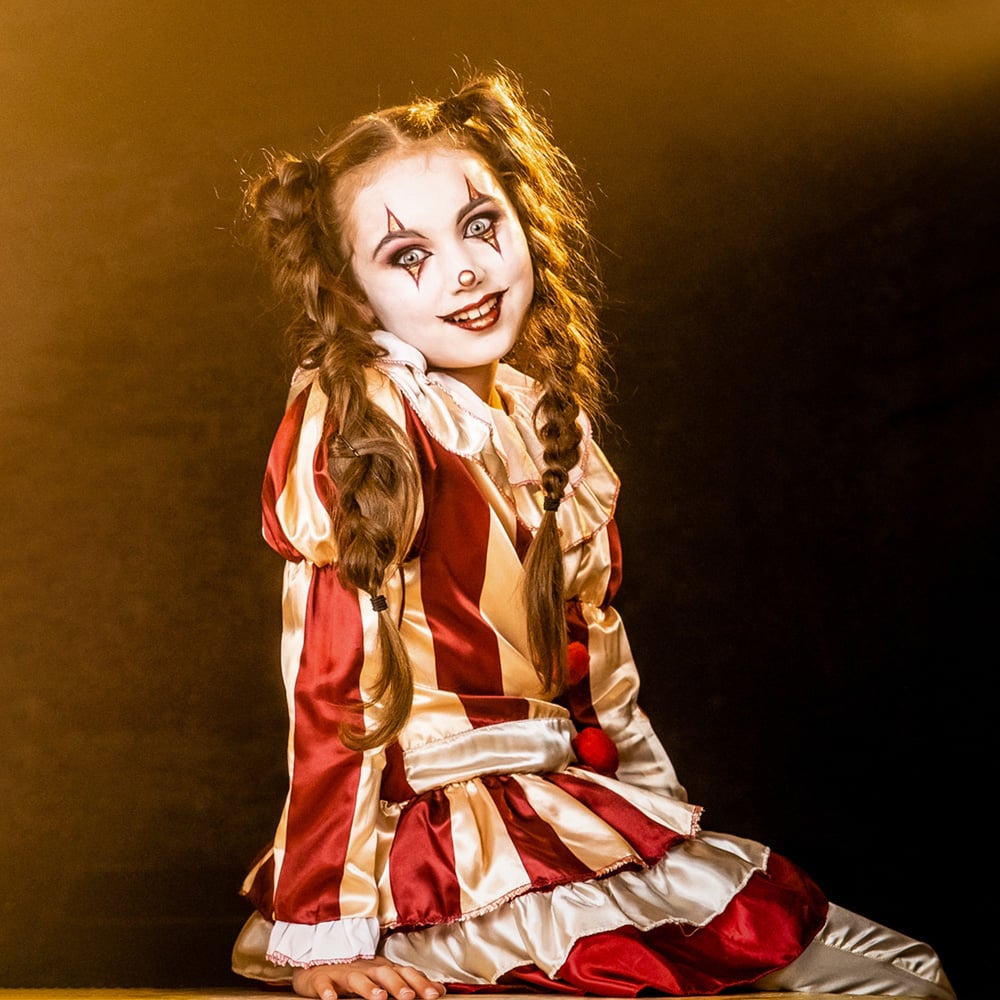 Rubies Carnevil Clown Kids Halloween Costume Large 8 to 10 Years Image 3