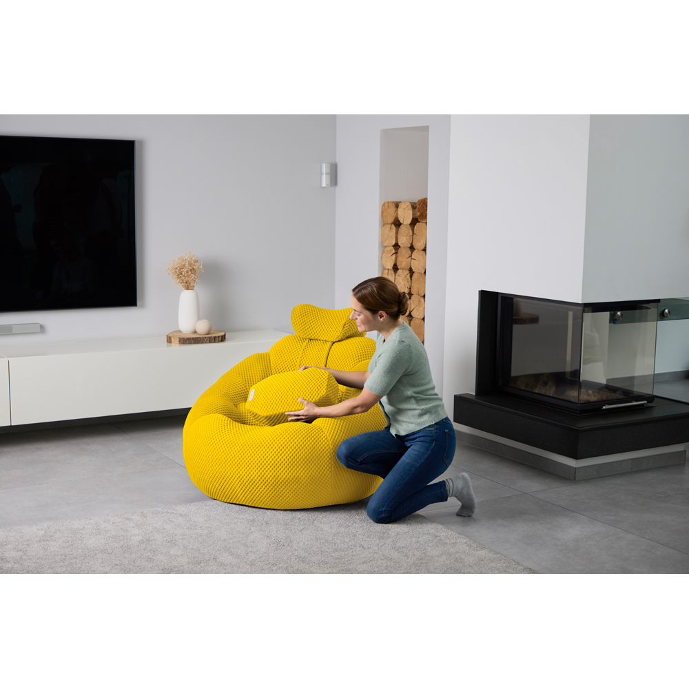 Medisana RS 200 Bubble Orange Portable Massage Sofa Chair Image 4