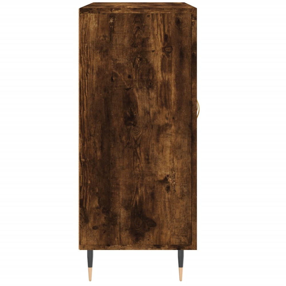 vidaXL 3 Door Smoked Oak Sideboard Image 7